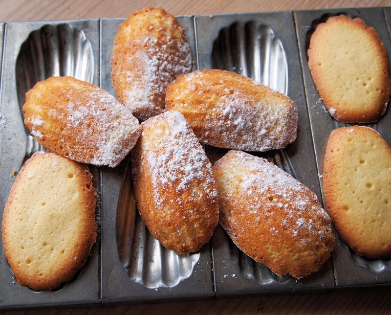 עוגיות מדלן - קינוחי המטבח הצרפתי